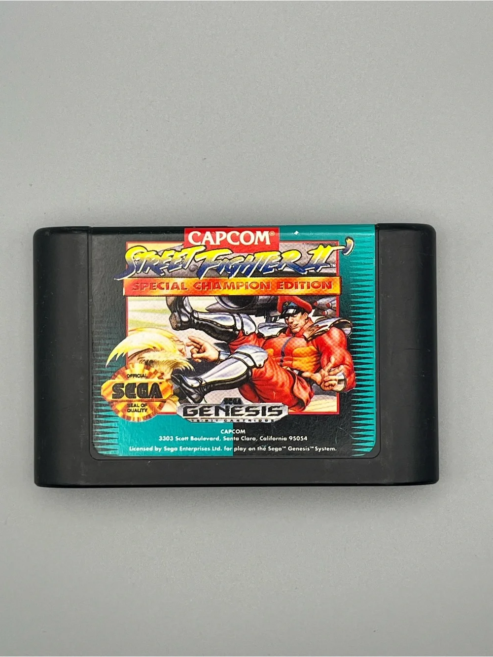 Street Fighter II: Special Champion Edition -Sega Genesis Game Cartridge